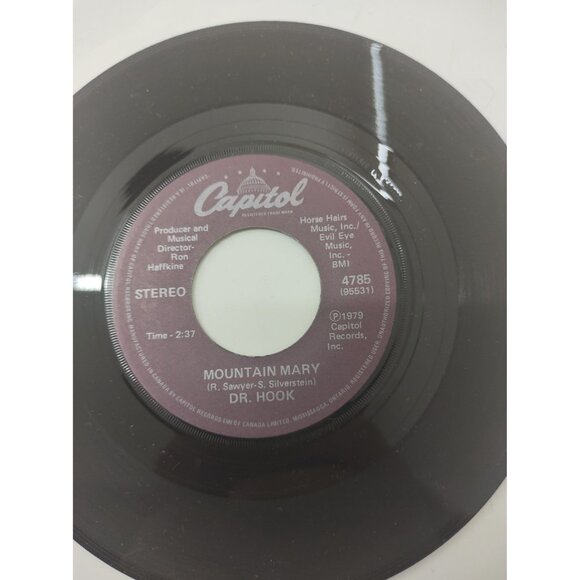 Dr Hook Better Love Next Time / Mountain Mary 7" 45 Vinyl Capitol - Picture 4 of 4